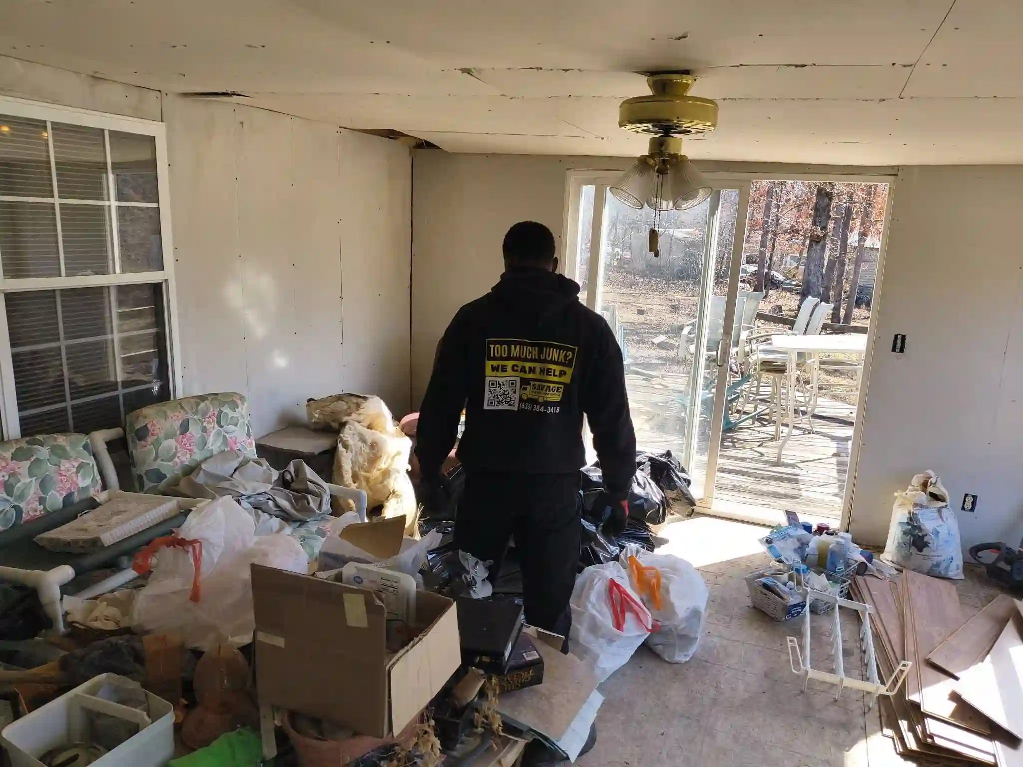 Hoarding cleanout completed in Wright City