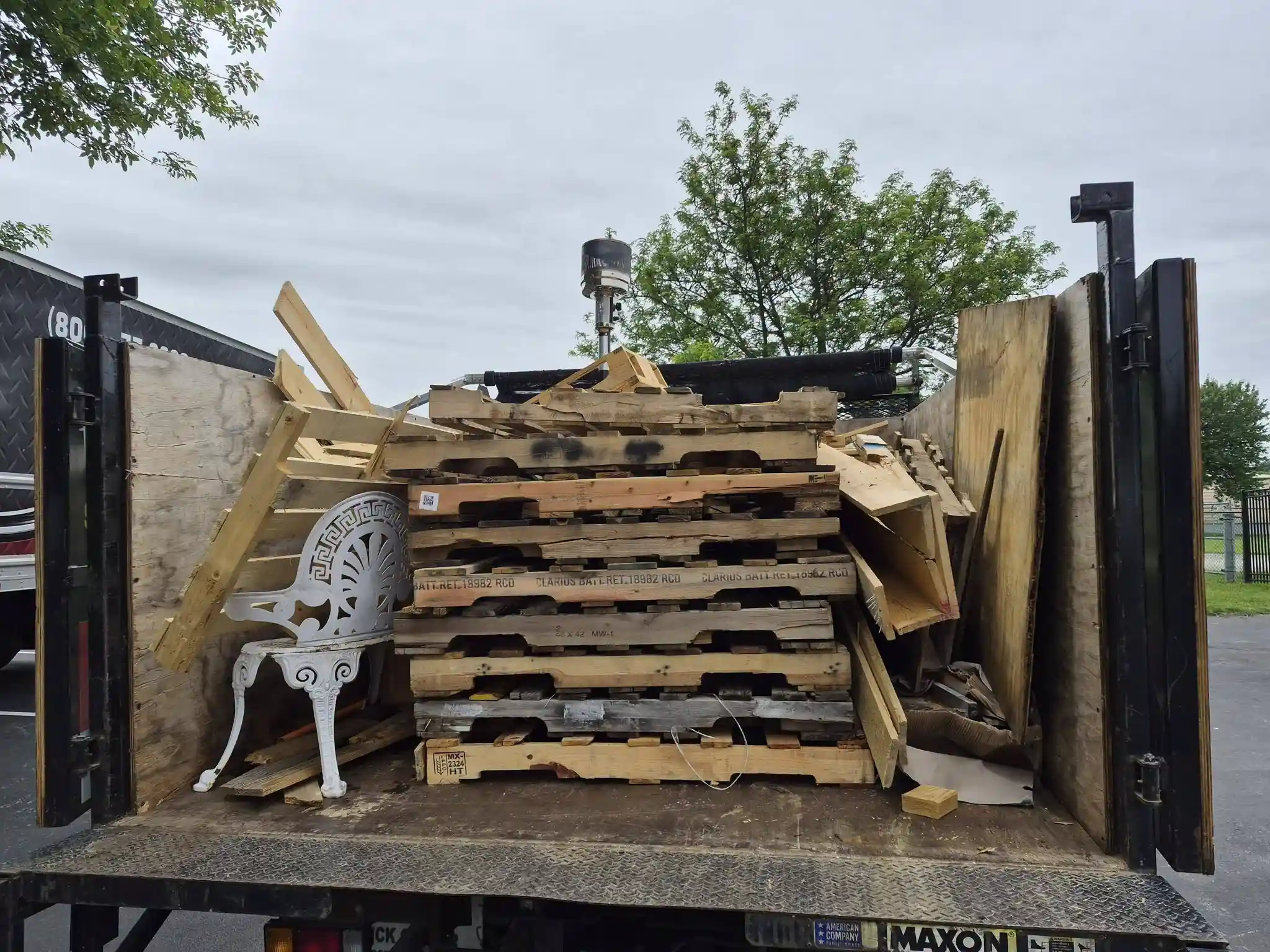 SAVAGE Junk Removal completed job