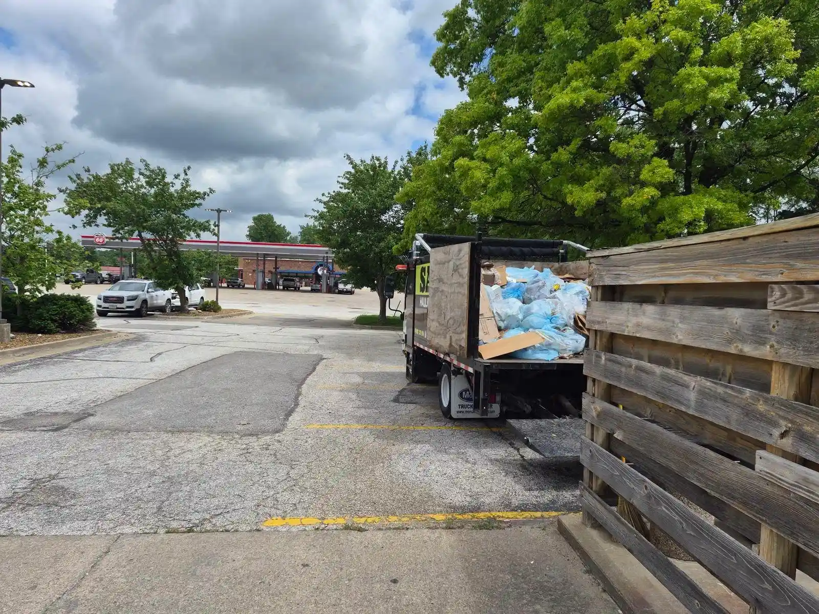 SAVAGE Junk Removal completed job
