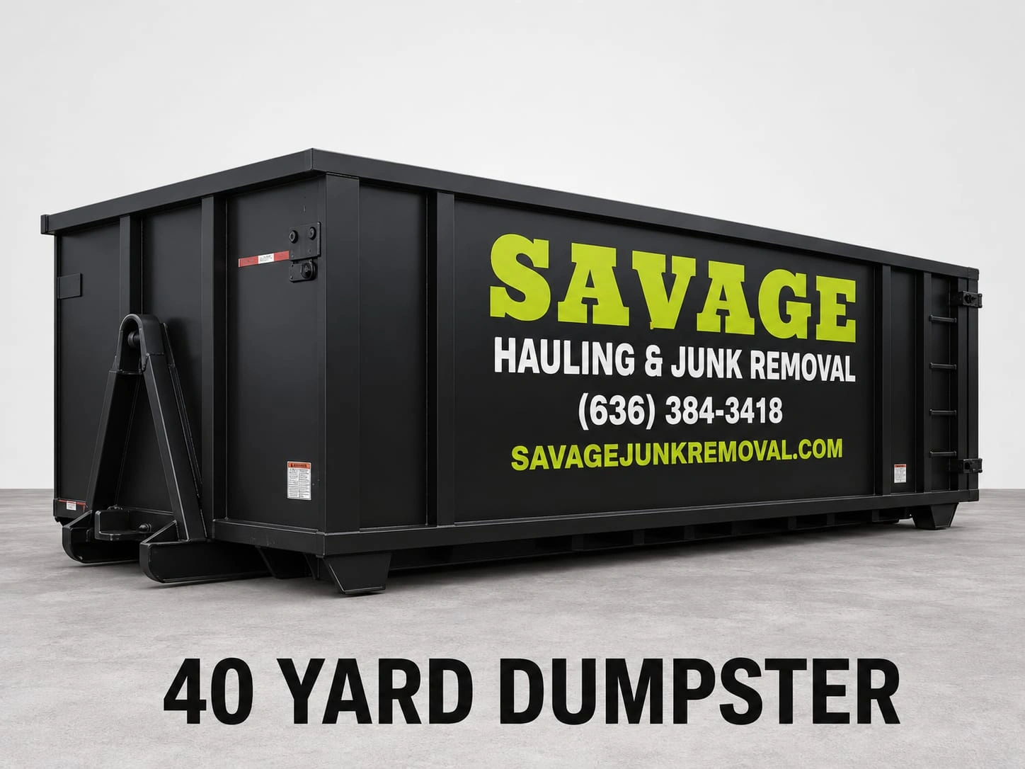 40 yard dumpster rental in St. Louis