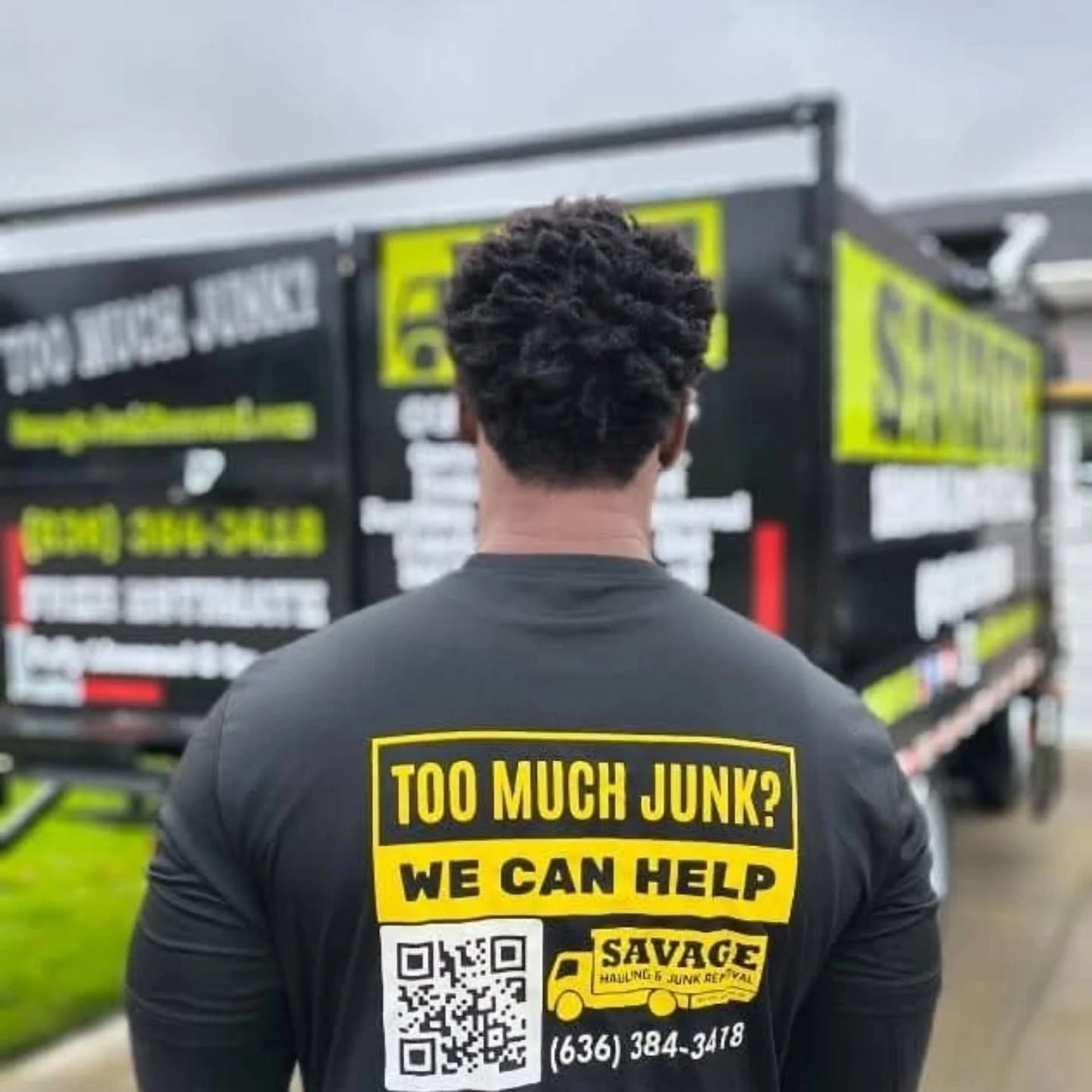 SAVAGE team member in branded uniform